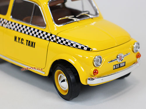 フィアット500タクシー（イエロー） - アメリカン＆カントリー雑貨の